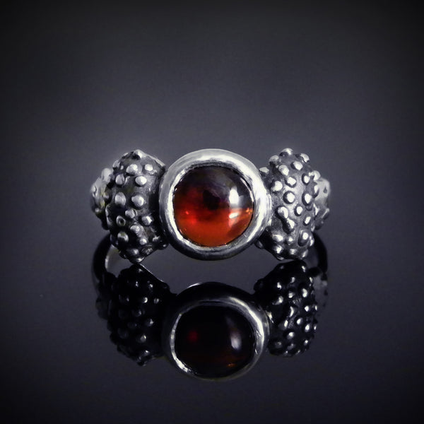 Amanita Garnet Ring