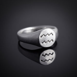 Zodiac Signet Ring