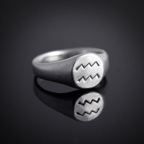 Zodiac Signet Ring