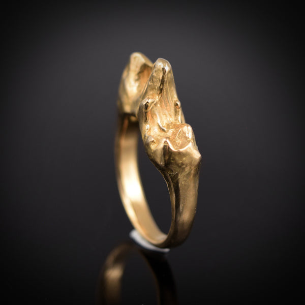 Canine Tooth Ring ~ Bronze