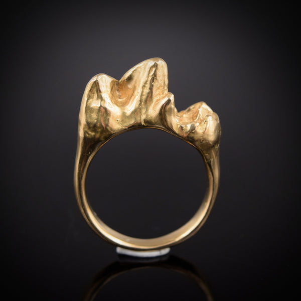 Canine Tooth Ring ~ Bronze