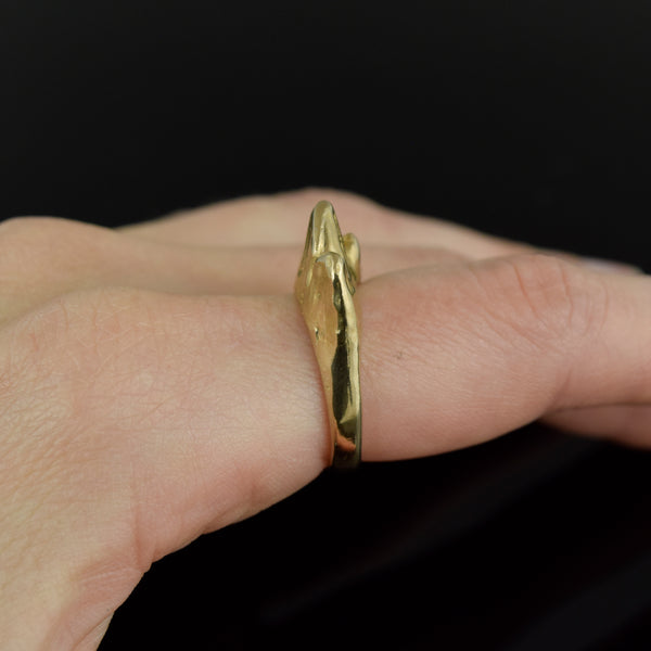 Canine Tooth Ring ~ Bronze