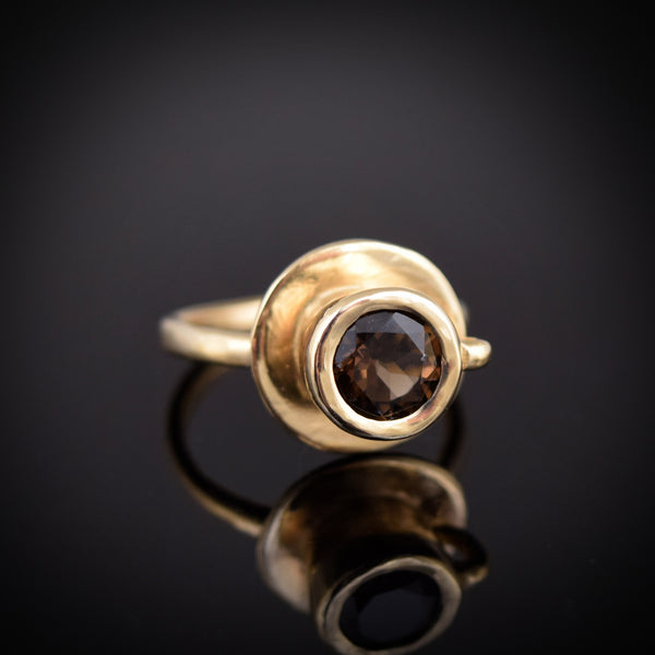 Coffee Cup Ring ~ Bronze