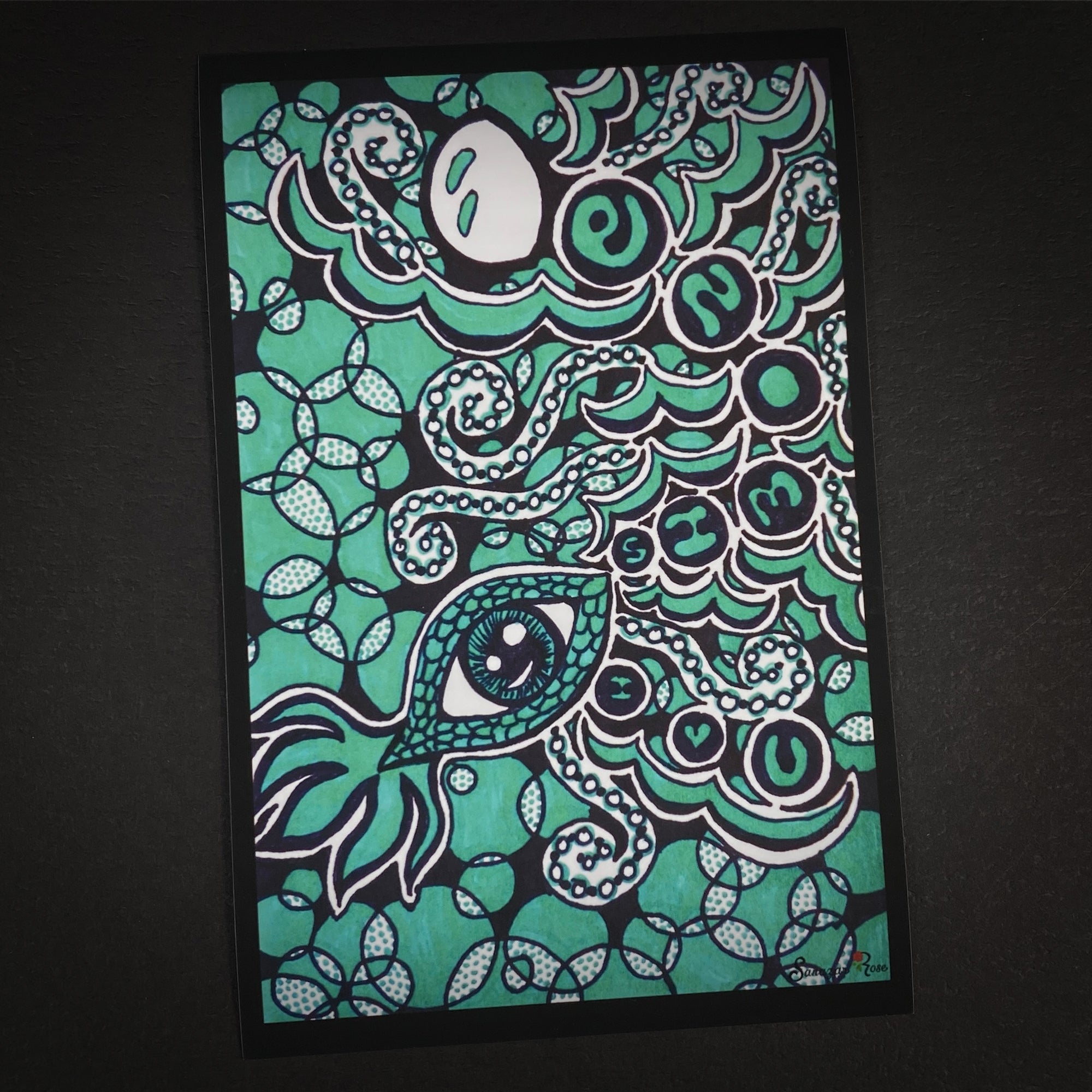 Blue ~ 6x4 Giclee Print