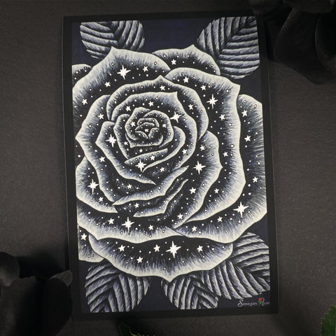 Celestial Rose ~ 6x4 Giclee Print