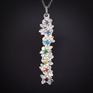 Chakra Rose Necklace