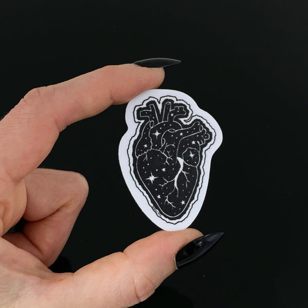 Eclipse Heart Sticker