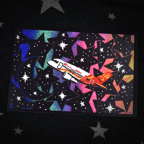 Into The Night ~ 6x4 Giclee Print