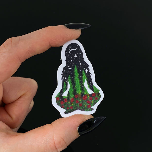 Forest Rose Sticker