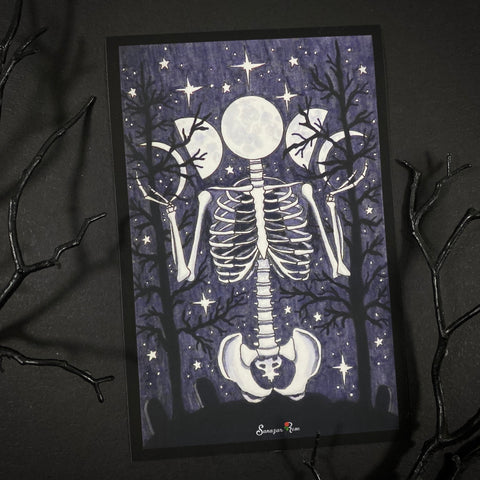 Death Changes Us ~ 6x4 Giclee Print