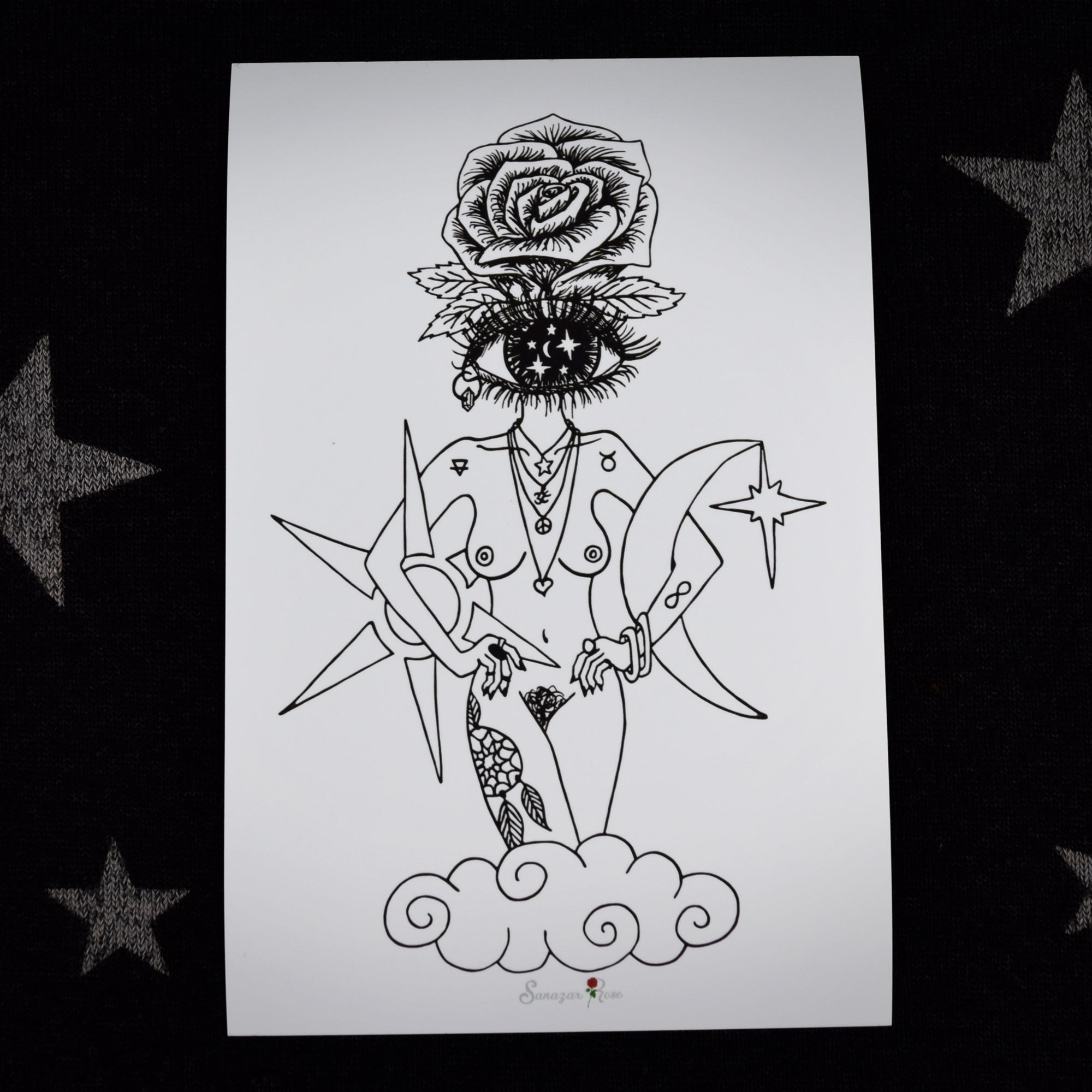 Jazmine ~ 6x4 Giclee Print