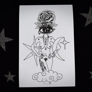 Jazmine ~ 6x4 Giclee Print