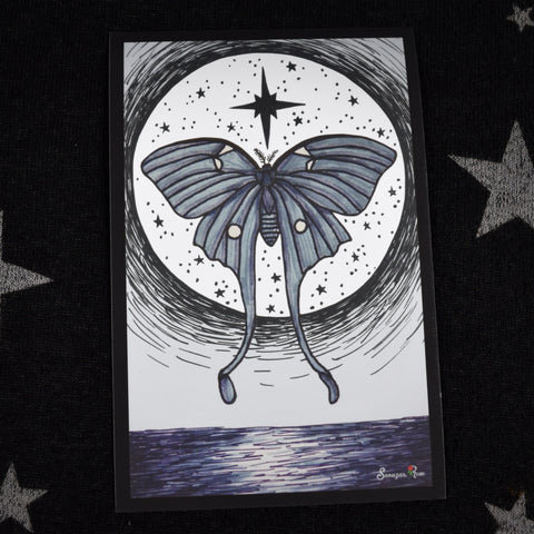 Luna Moth ~ 6x4 Giclee Print