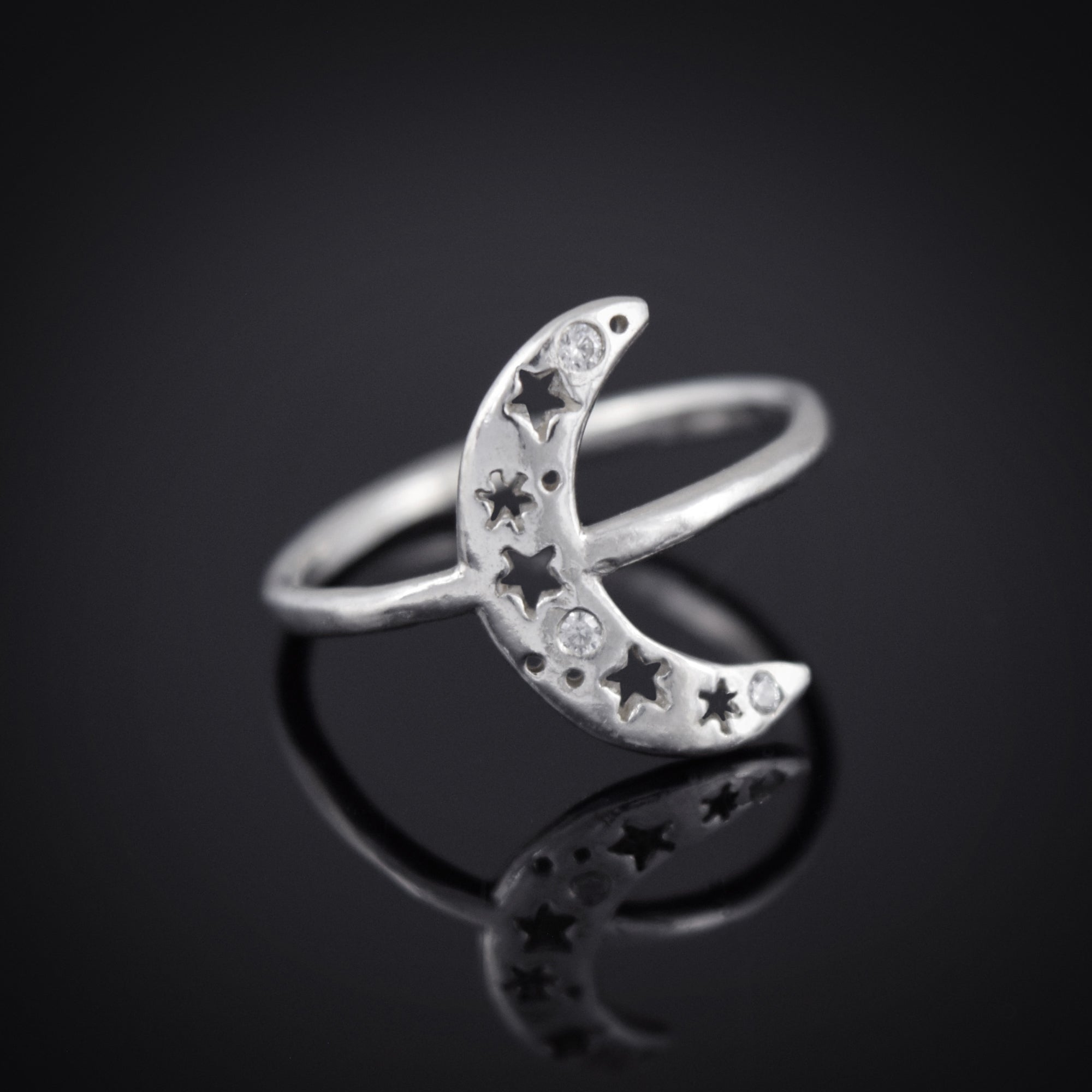 Crescent Moon Ring