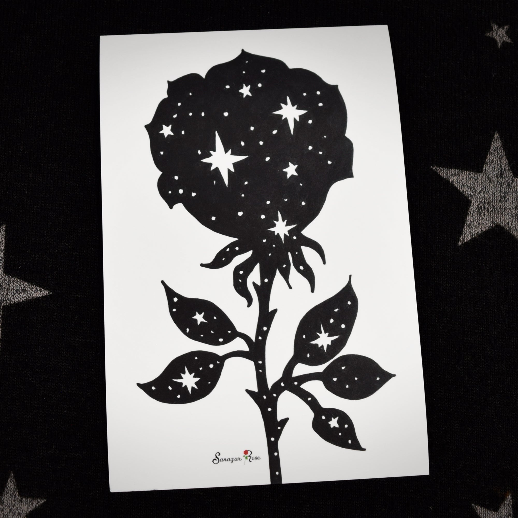 Rose Verse ~ 6x4 Giclee Print