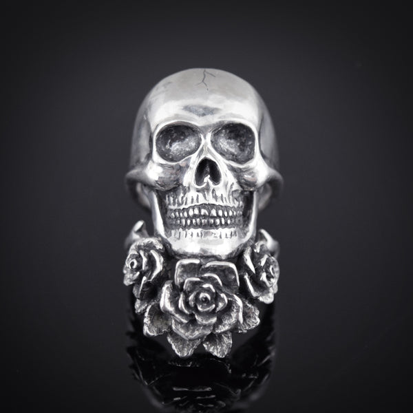 Skull Rose Ring