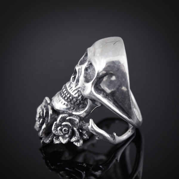 Skull Rose Ring