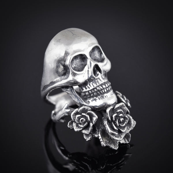 Skull Rose Ring
