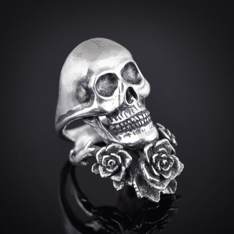 Skull Rose Ring