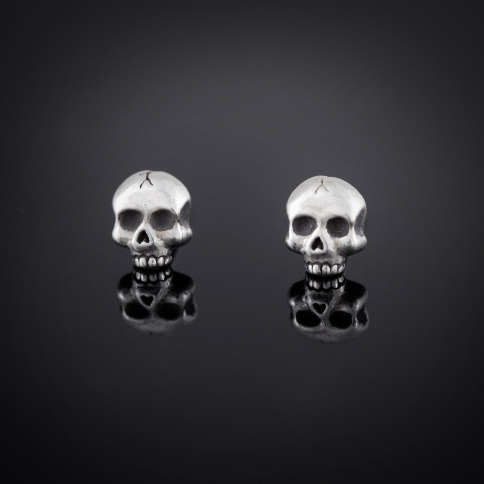 Mini Skull Stud Earrings