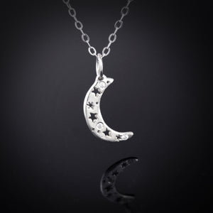 Small Moon Necklace