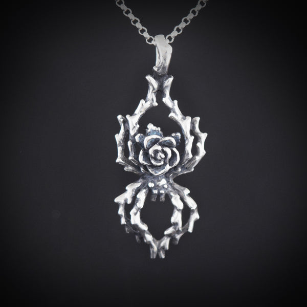 Spiderose Pendant