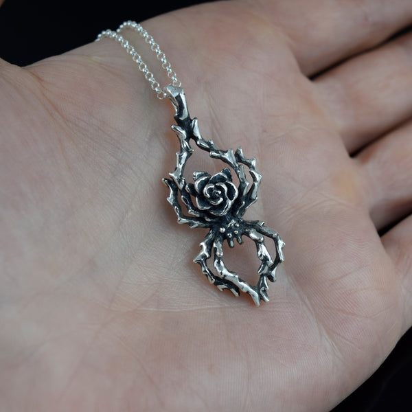 Spiderose Pendant