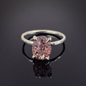 Strawberry Quartz Ring