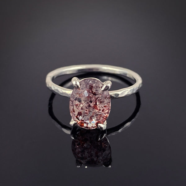 Strawberry Quartz Ring