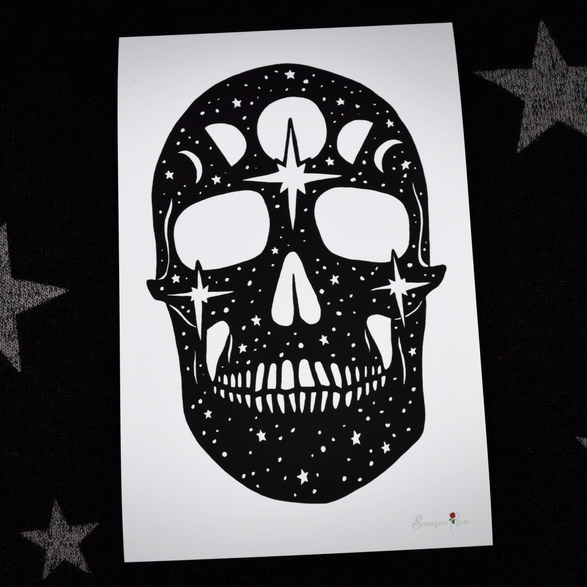 Universkull ~ 6x4 Giclee Print