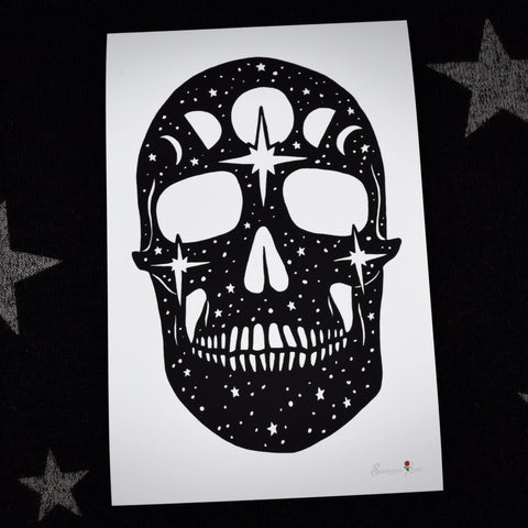 Universkull ~ 6x4 Giclee Print