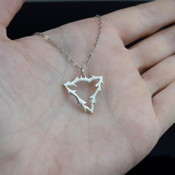 Element Symbol Necklace ~ Water