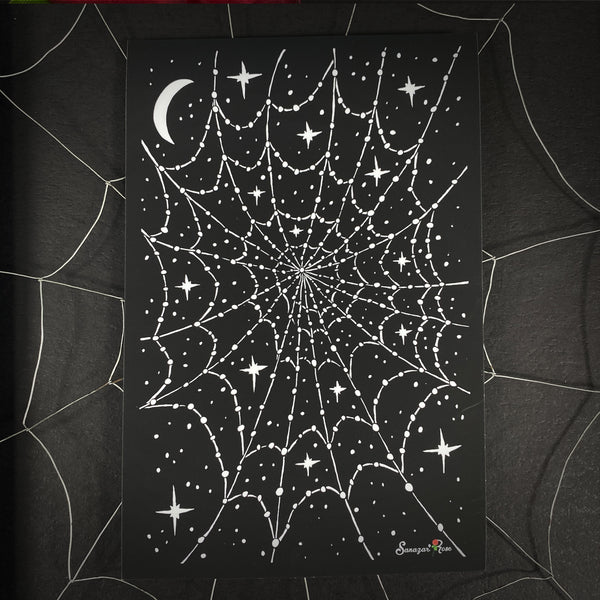 Spider Web ~ 6x4 Giclee Print
