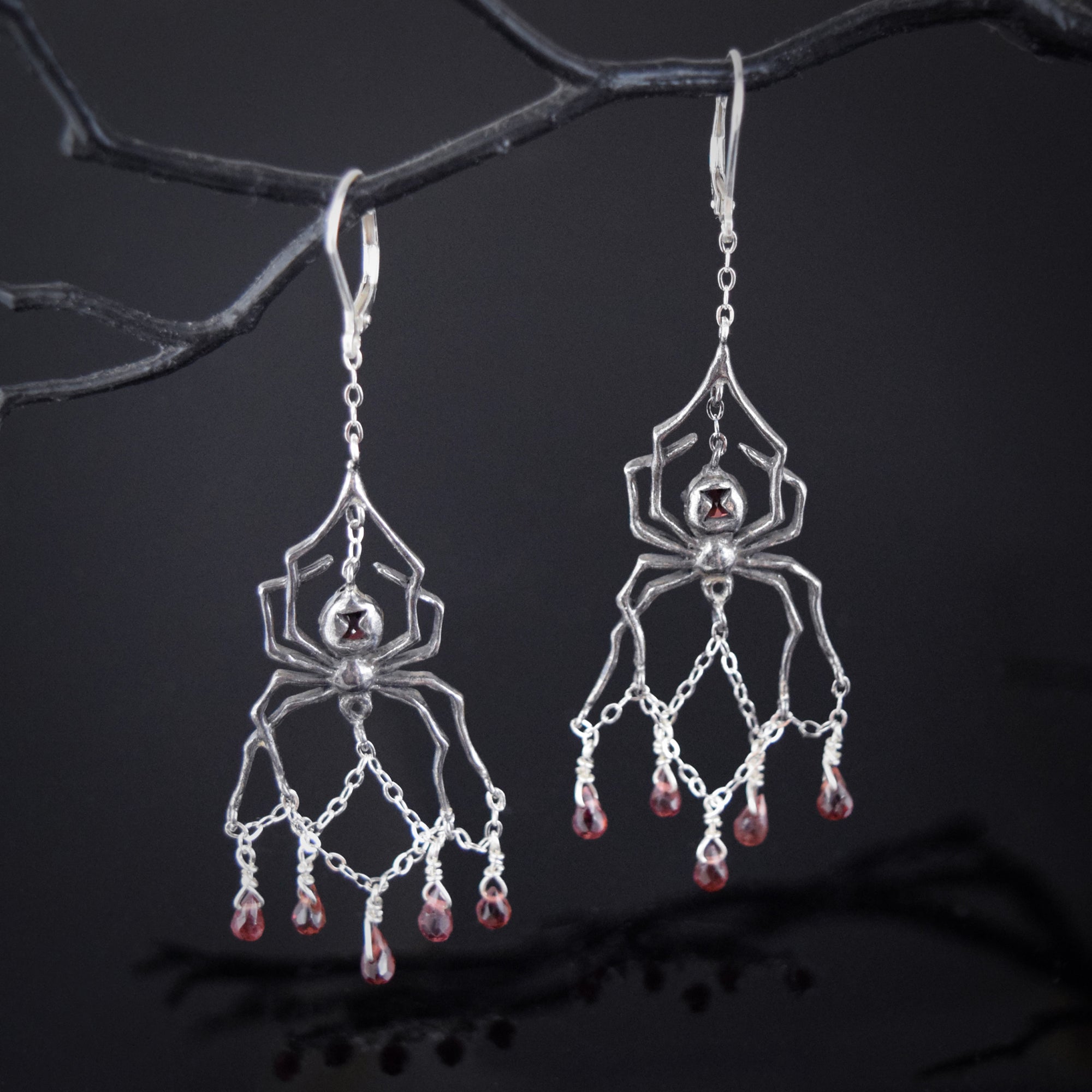 Widow Earrings