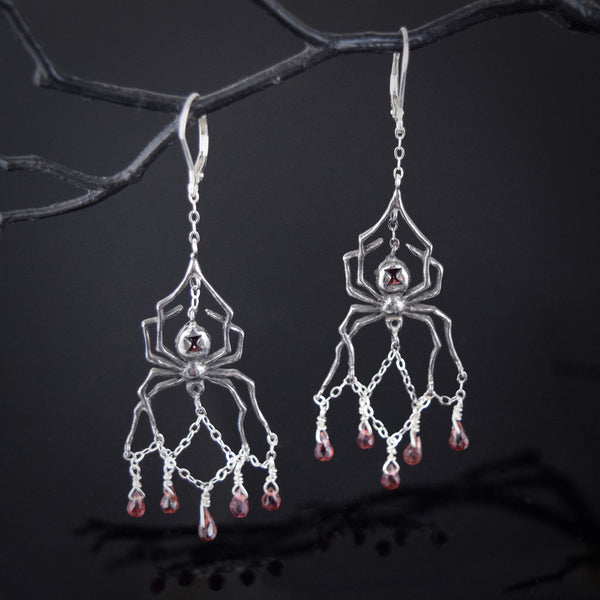 Widow Earrings