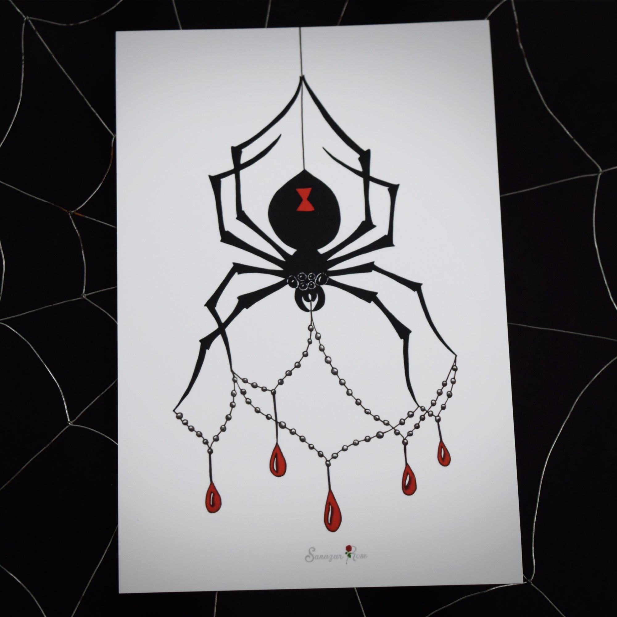 Widow ~ 6x4 Giclee Print