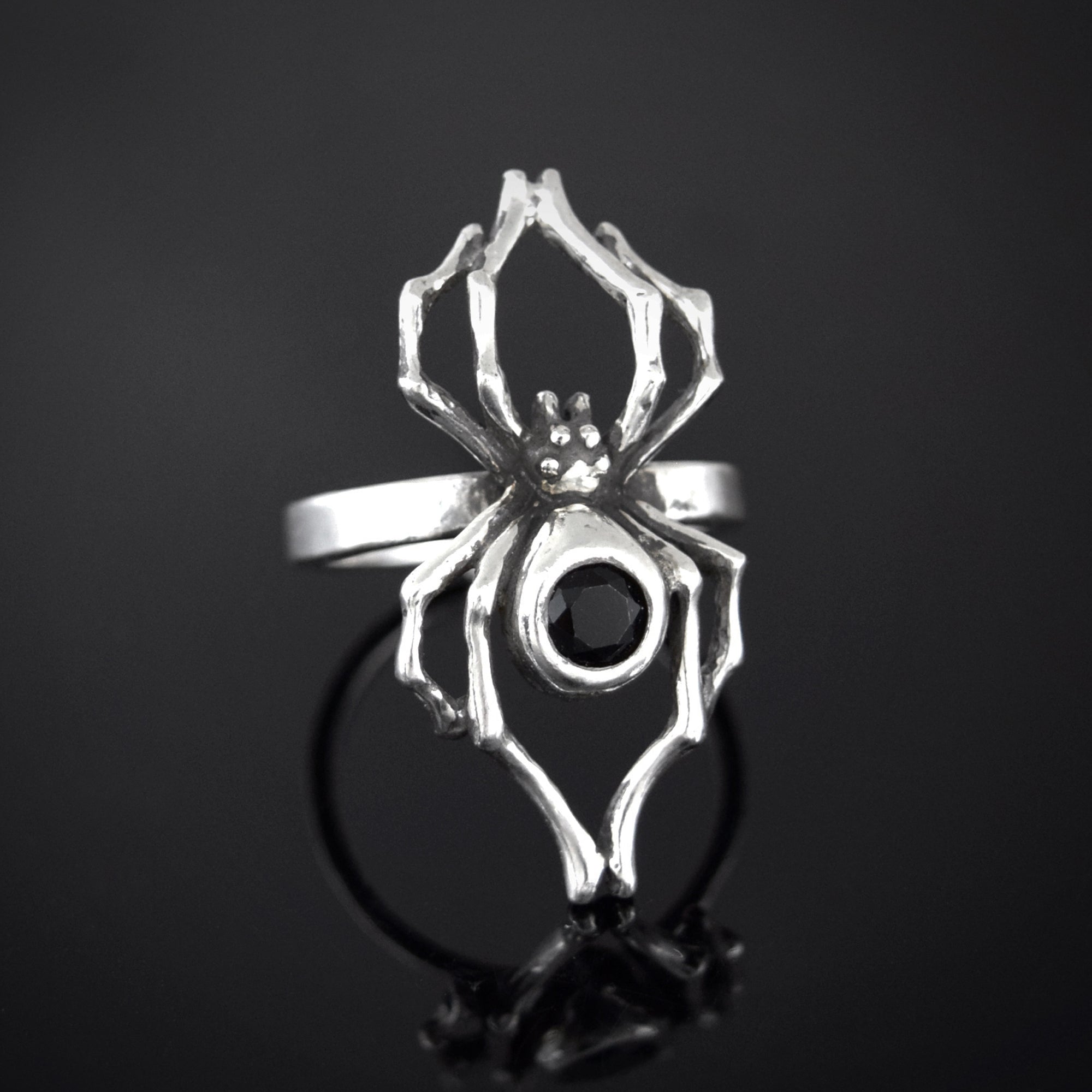 Widow Ring with Onyx