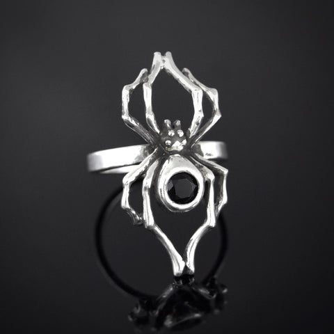 Widow Ring with Onyx