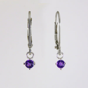 Birthstone Dangle Earrings