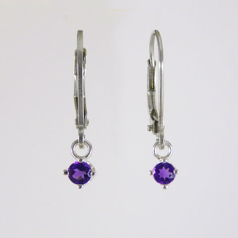 Birthstone Dangle Earrings