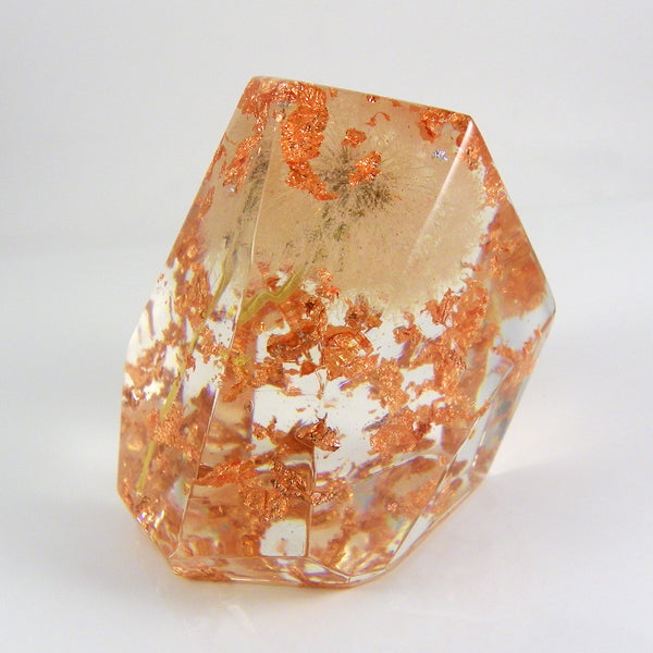 Copper Dandelion Resin Crystal