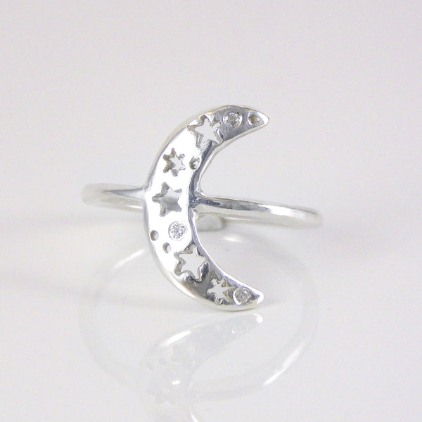 Crescent Moon Ring
