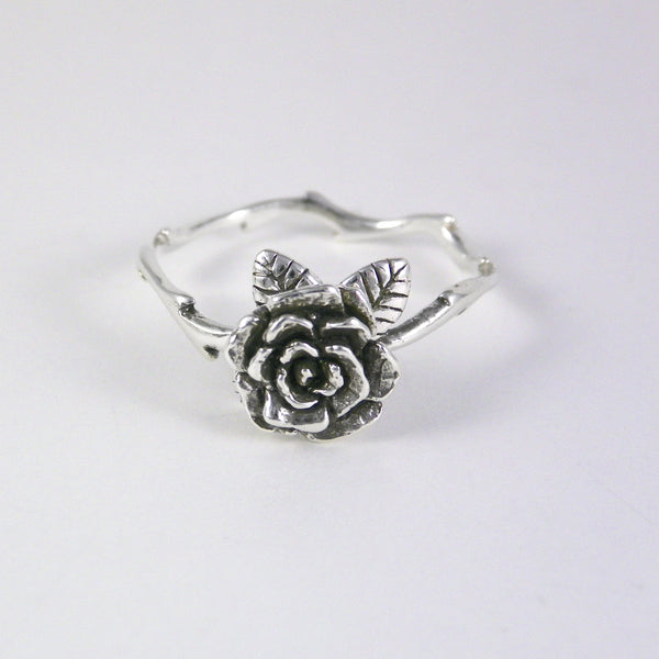 Flowing Mini Rose Ring