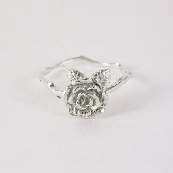 Flowing Mini Rose Ring