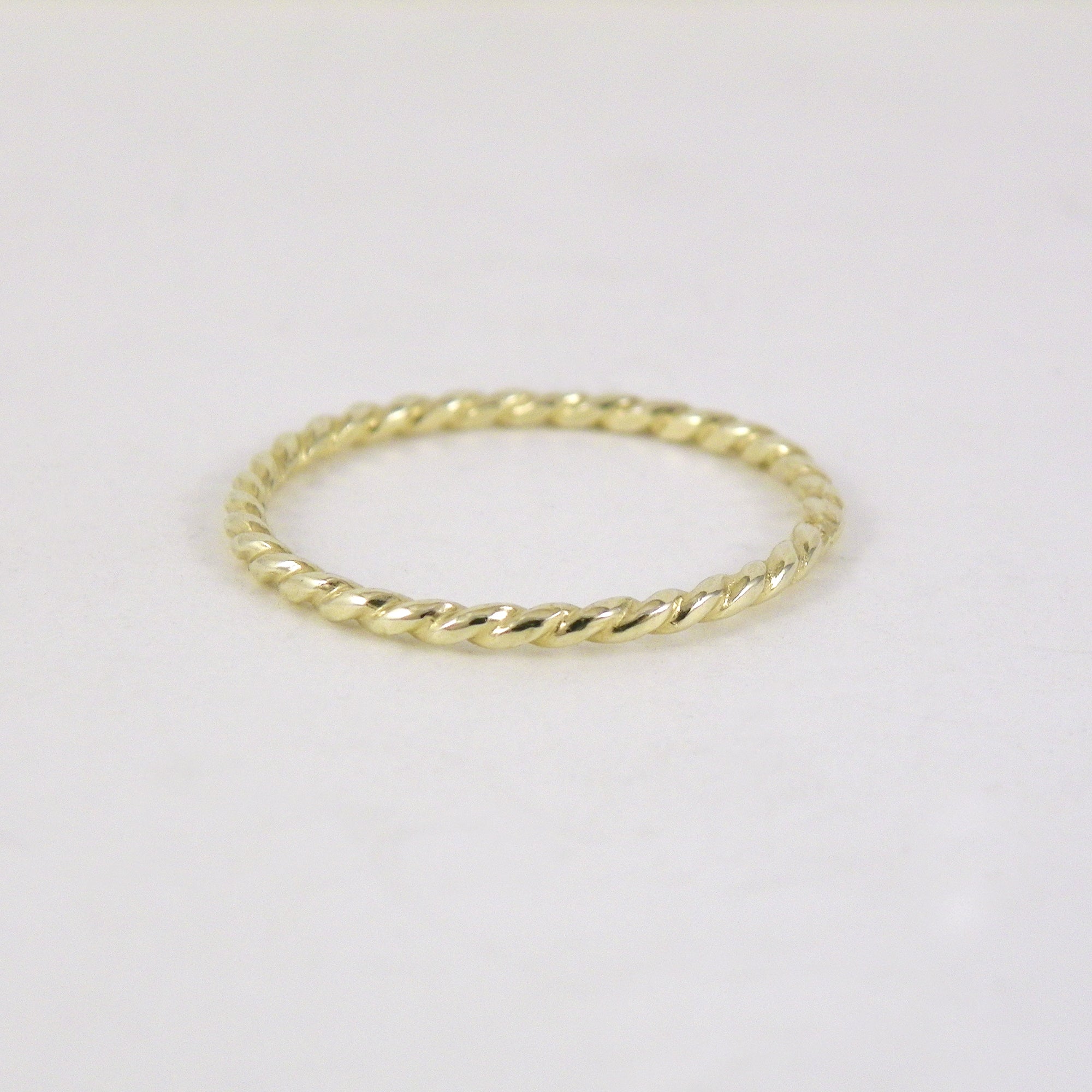 Twist Gold Ring