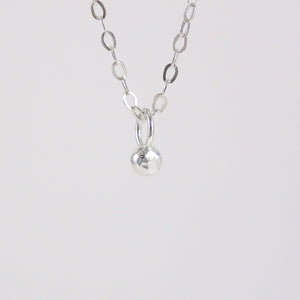 Hammered Ball Necklace
