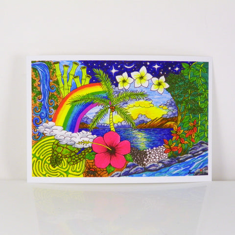 Hawaii ~ 6x4 Giclee Print