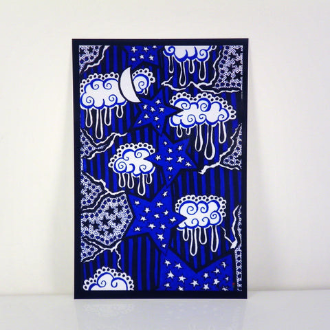 Indigo ~ 6x4 Giclee Print