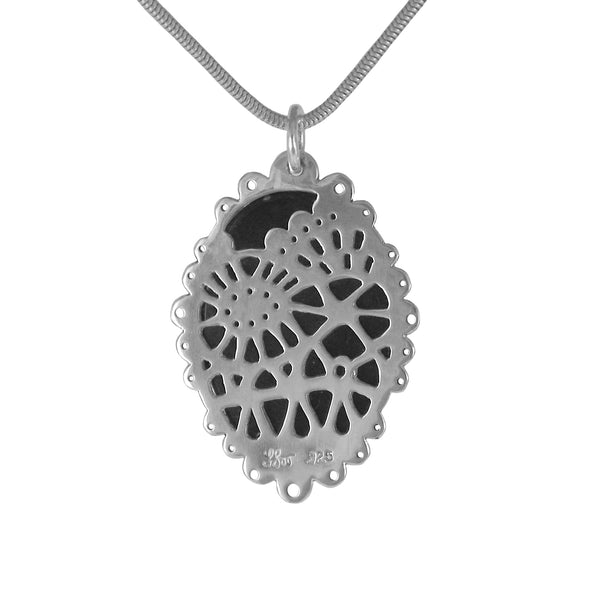 Dark Lace Pendant - One Of A Kind