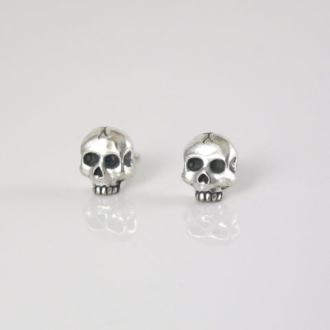 Mini Skull Stud Earrings